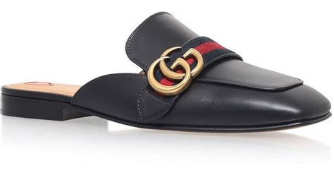 mens gucci loafer slides|gucci slides women's selfridges.